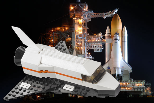 NASA Launching LEGO Space Shuttle Toy on Real Shuttle Discovery